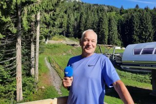 Patrice Michellod, président du comité d'organisation de ces championnats d’Europe de VTT de descente